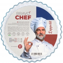 Форма з рифленим бортом BRAVO CHEF, 27 см