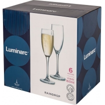 Набір келихів Luminarc Raindrop, 6х160 мл (V5929)