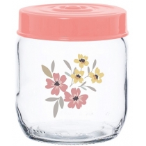 Банка Herevin Pink Flowers 0.425 л (171341-075)