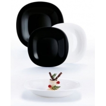 Сервіз столовий Luminarc Carine Black&White, 18 предметів