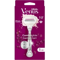 Станок для гоління ТМ GILLETTE VENUS ComfortGlide З запахом солодких ягід 2 змінними касетами