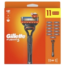 Бритва ТМ GILLETTE FUSION 5  з 11 змінними касетами