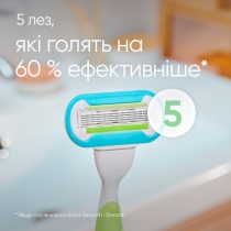 Бритва з 1 змiнною касетою ТМ GILLETTE VENUS Екстра Гладкість