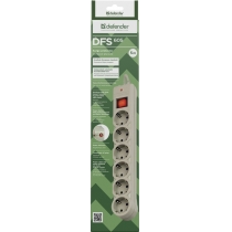 Мережевий фільтр Defender DFS 605 5m 6 роз. (99408)