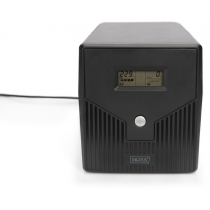 Источник бесперебойного питания DIGITUS Line-Interactive, 2000VA/1200W, LCD, 4xSchuko, RJ45, RS232,