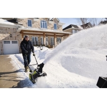 Снегоуборочная машина аккумуляторная Ryobi RY36STX45A-140, 36В MAX POWER, АКБ 1х4Ач, ширина 45см, бе