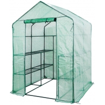 Парник складной Neo Tools 195х143х143, 4 полки, ПЭ пленка 135г, зеленый