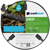 Шланг садовый Cellfast DRIP для капельного полива 1/2' 15м