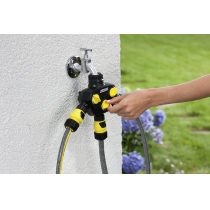 Распределитель для полива Karcher, 3/4", 1", разделитель трехканальный