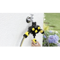 Распределитель для полива Karcher, 3/4", 1", разделитель трехканальный