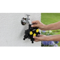 Распределитель для полива Karcher, 3/4", 1", разделитель трехканальный