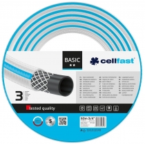 Шланг садовый Cellfast BASIC 3/4' 50м 3 слоя до 25бар -20…+60°C