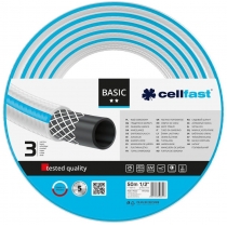 Шланг садовый Cellfast BASIC 1/2' 50м 3 слоя до 25бар -20…+60°C