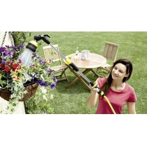 Ороситель ручной Karcher Premium", Штанга для полива телескопическая, душ садовый, 6 режимов, поворо