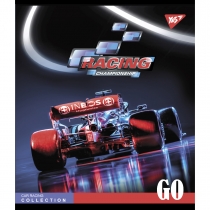 Тетрадь 24 листов, клетка, "Racing championship"