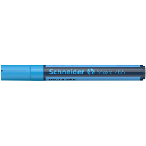 Маркер меловой SCHNEIDER MAXX 265 2-3 мм, голубой