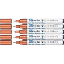 Маркер металлик Schneider Paint-It 0,8 мм медный