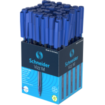 Ручка масляная SCHNEIDER VIZZ M 0,7 мм, пишет синим