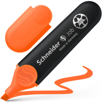 Маркер текстовыделитель SCHNEIDER JOB 1-5 мм, оранжевый