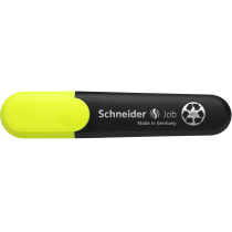 Маркер текстовыделитель SCHNEIDER JOB 1-5 мм, желтый