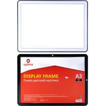 Рамка-дисплей настінна OPTIMA формат А3, чорна