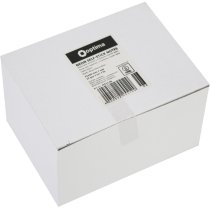 Стикеры Optima, 75х50, оранжевые неон, 100 л.
