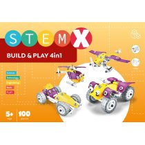 Конструктор з болками  STEAM: BUILD AND PLAY 4в1 на 100 деталей