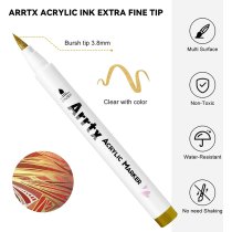 Акриловые маркеры Arrtx AACM-0500-10A, 10 шт