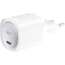 Мережевий зардний пристрій XO CE20 - 33W Single port USB-C PD30W/PPS33W White