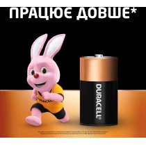 Батарейка щелочная DURACELL LR20D MN1300 2шт. в упаковке
