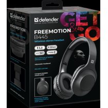 Навушники Defender FreeMotion B445 Bluetooth Black (63445)