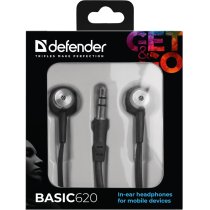 Навушники Defender Basic-620 Black (63620)