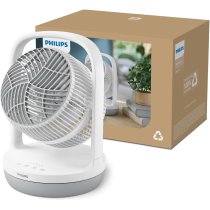 Вентилятор Philips настільний Series 2000, 22см, 28Вт, таймер, поворот 180, білий