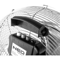 Вентилятор напольный Neo Tools NT10 профессиональный, 45см, 100Вт, двигатель медь 100%, серебристый