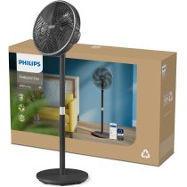 Вентилятор Philips напольный Series 3000, 40см, 48Вт, управление сматфоном, регулировка высоты, черн
