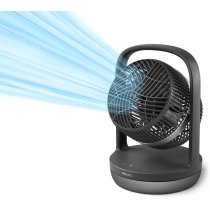 Вентилятор Philips настільний Series 3000, 22см, 27Вт, таймер, поворот 180, чорний