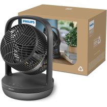 Вентилятор Philips настільний Series 3000, 22см, 27Вт, таймер, поворот 180, чорний