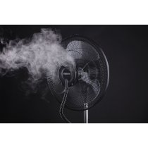Вентилятор ARDESTO напольный, 47см, 100Вт, пульт ДУ, дисплей, с увлажнением, черно-бронзовый