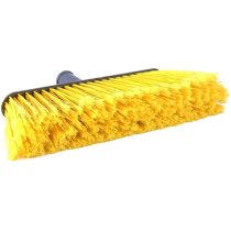 Метла безручки ТМ EcoFabric, 27см, пластиковая, серая