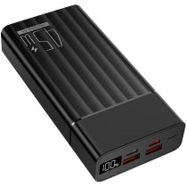 Портативний зарядний пристрій YENKEE YPB 2145 - 20000 mAh PD 45W (Чорний)