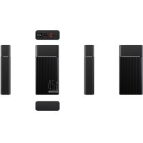 Портативний зарядний пристрій YENKEE YPB 2145 - 20000 mAh PD 45W (Чорний)