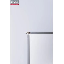 Доска магнитно-маркерная 2х3 в раме WILNO 90x120 см