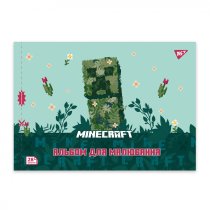 Альбом для малювання YES А4 28арк/100 скоба, з перфорацією (Minecraft girls)