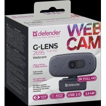 Веб-камера Defender G-lens 2695 FullHD 2K 1520p (69195)