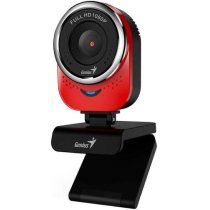 Вебкамера Genius Qcam-6000, FullHD, 30fps, manual focus, красный