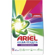 Пральний порошок Ariel Аква-Пудра Colors 2.7 кг