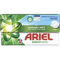 Капсули для прання Ariel Все-в-1 Для чутливої шкіри 30 шт
