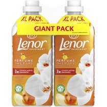 Кондиціонер для білизни Lenor Ванільна орхідея та золотий бурштин 2x1200мл