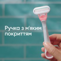 Одноразовые бритвенные станки женские Venus Sensitive, 6 шт