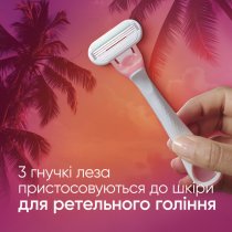 Одноразовые бритвенные станки женские Venus Smooth Miami, 6 шт